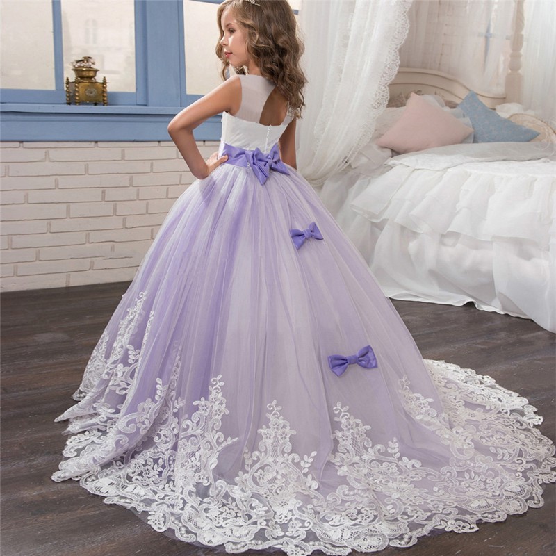 Princesa Infantil Vestido De Formatura Para Meninas De 10 Anos - Main Image