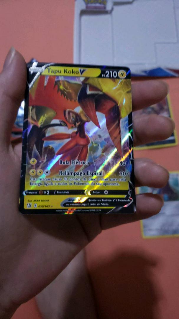 Carta pokemon Tapu Koko V 050/163 Estilos de Batalha