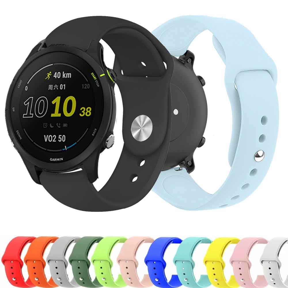 Cinturino In Silicone Inciso Floreale Per Garmin – 22 Mm, Sottile, Impermeabile, Per Venu 2, Vivoactive 4, Forerunner 255 (Donna) - 6