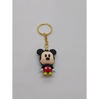 Bonequinho Emborrachado Mickey Mouse Para Chaveiro E Artesanato