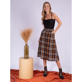 saia kilt xadrez com fundo preto