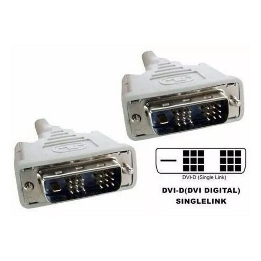 Cabo Dvi-D Single Link 18+1 Macho X Dvi 18+1 Macho 1,50m - NOVO ...