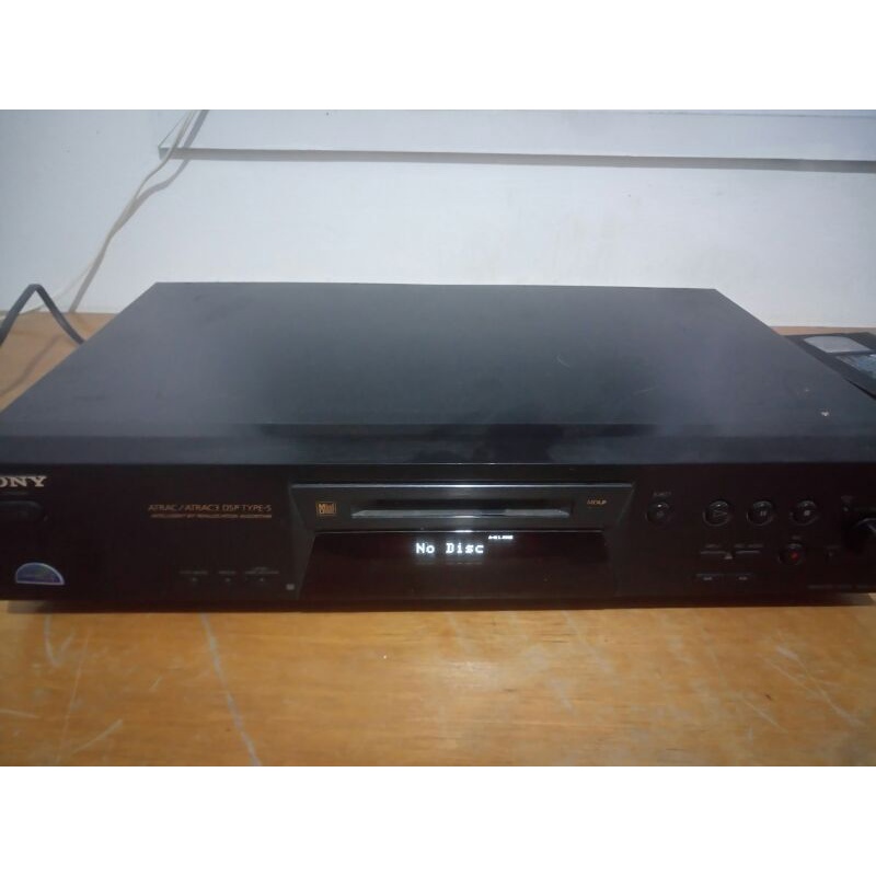 Sony MDS-JE640 Minidisc Enregistreur Argent + de Fb / Mdlp / Uniforme 1 An