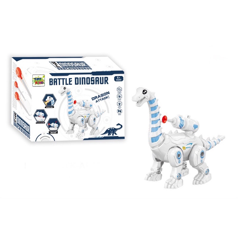 Dinossauro Robô BBR Toys Braquiossauro Com Movimentos Luzes e Som