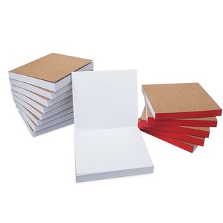 Kit Combo 10 Blocos 1.000 Folhas em Branco Anotação Rascunho Comandas