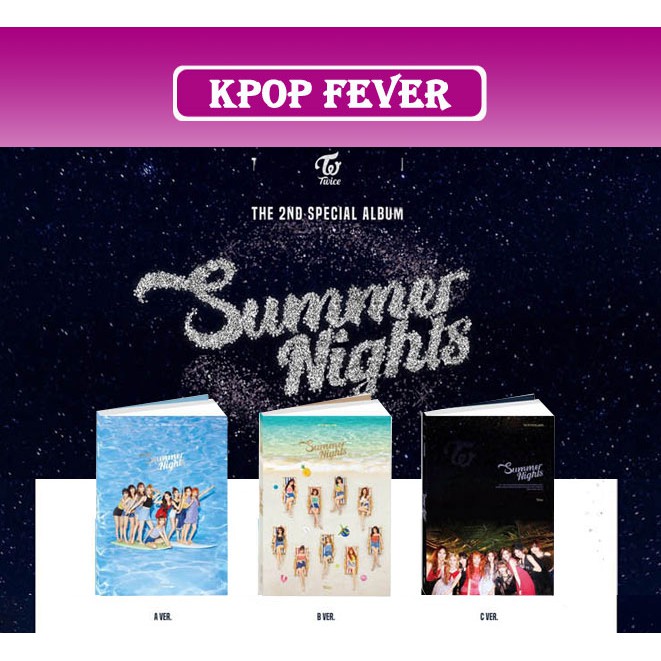TWICE - SUMMER NIGHTS ( 2ND SPECIAL ALBUM) | Shopee Brasil TWICE - SUMMER NIGHTS ( 2ND SPECIAL ALBUM) | Shopee Brasil
