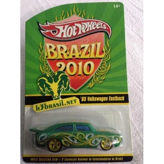 Bx145 Hot Wheels 2010 Brazil Vw 65 Volkswagen Fastback H3br