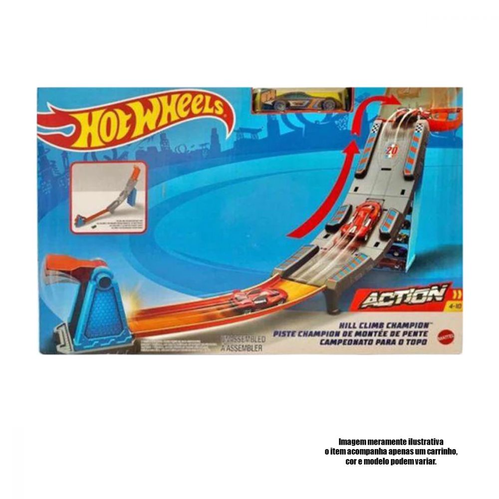 Pista de Corrida Hot Wheels - Campeonato Para o Topo - Mattel -  superlegalbrinquedos