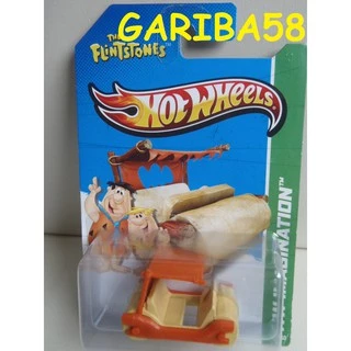 Hot Wheels The Flintstones Flintmobile 2013 Imagination Gariba58
