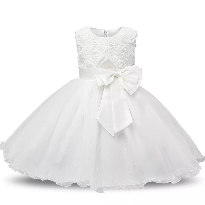 Vestido batizado best sale 9 meses