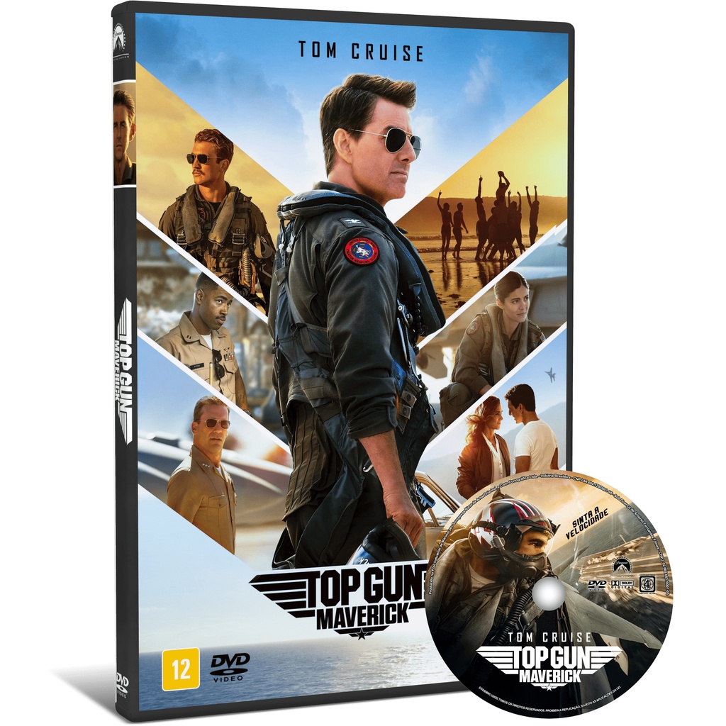 DVD Top Gun Maverick (2022) | Shopee Brasil