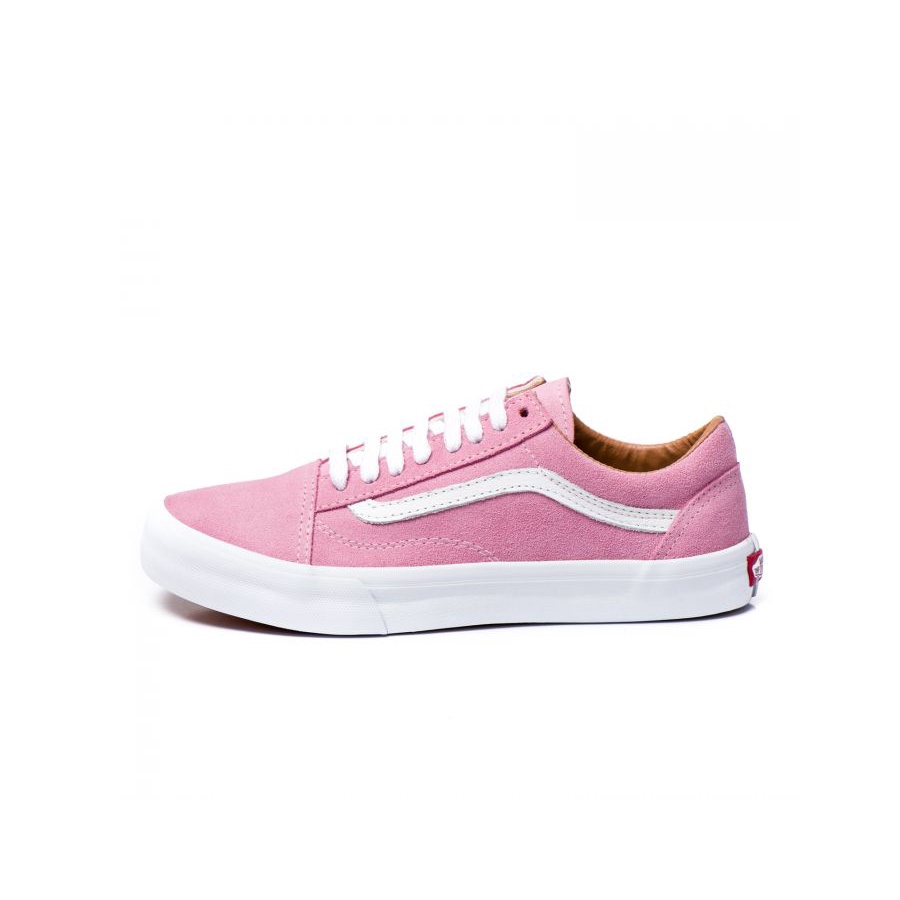 Tenis vans outlet cano alto rosa