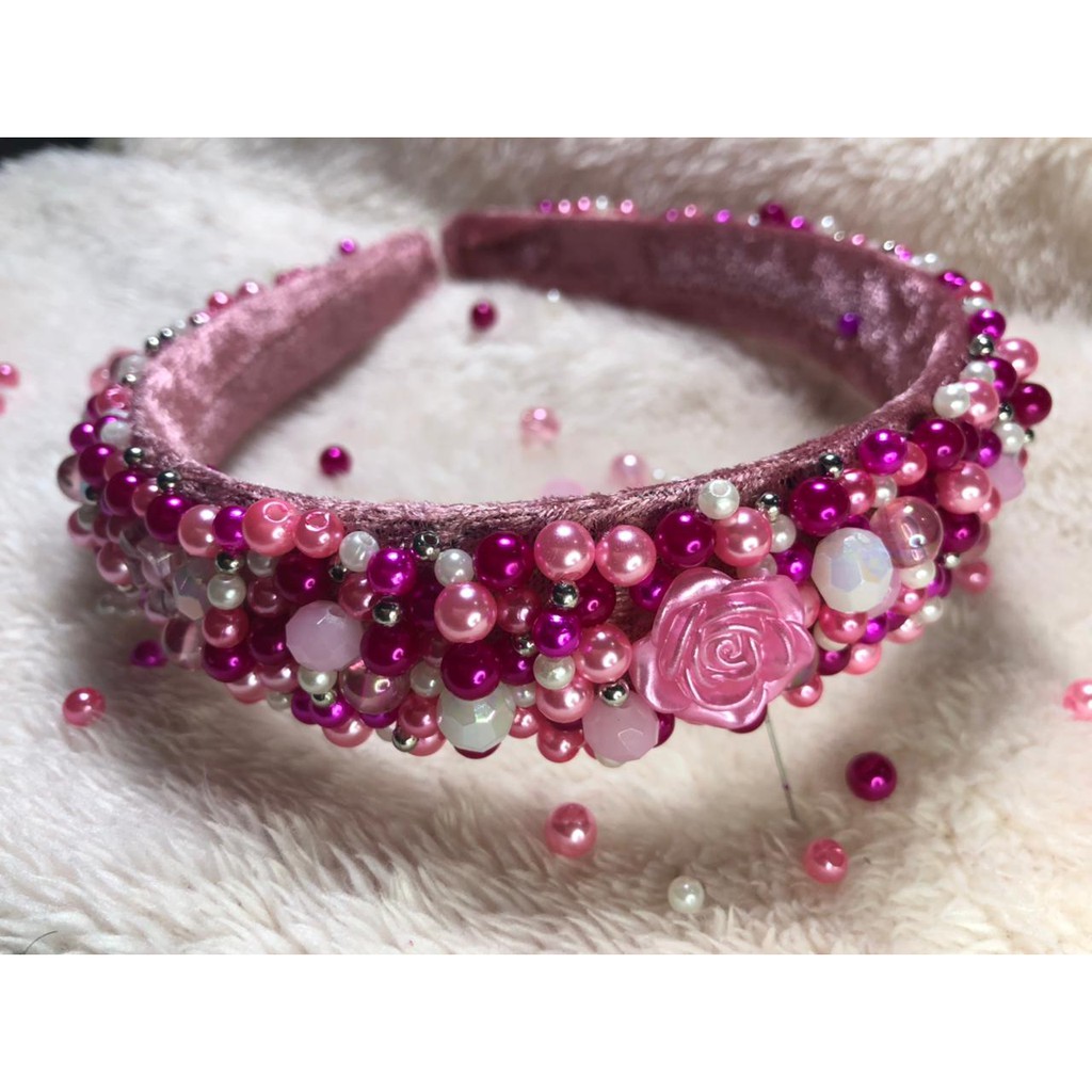 Tiaras de luxo feitas a mão, acessórios para cabelo moda 2022. | Shopee ...