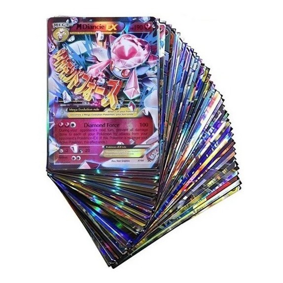 Lote 5 Cartas Pokemon Mega Ex ( Sem Repetição ) | Shopee Brasil