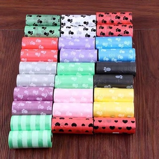 Kit C/ 3 or 9 Rolinhos De Sacos De Lixo Para Coco Pet Gato Cachorro