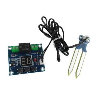 Controlador de Umidade do Solo XH-M214 Para Sistema de Irrigação Com Saída Relé Automática 12V