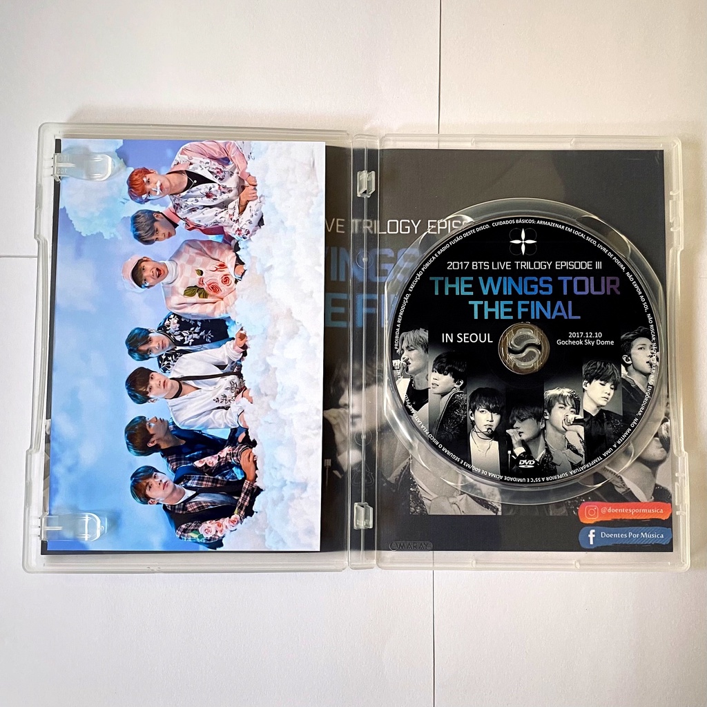 売れ筋がひクリスマスプレゼント！ DVD Bts Brasil Shopee | Seoul Final: The Tour, Wings アイドル
