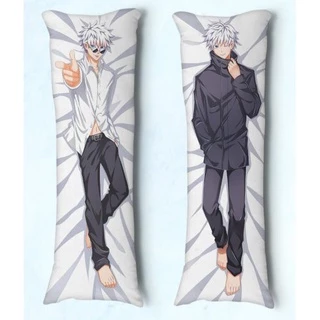 Travesseiro de Abraçar Body Pillow Dakimakura Tam 90X30 Anime Jujutsu Kaisen Gojo 03