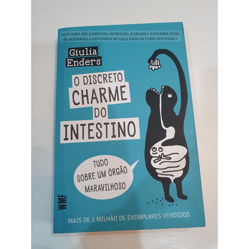 Livro: O Discreto charme do Intestino - Giulia Enders | Shopee Brasil