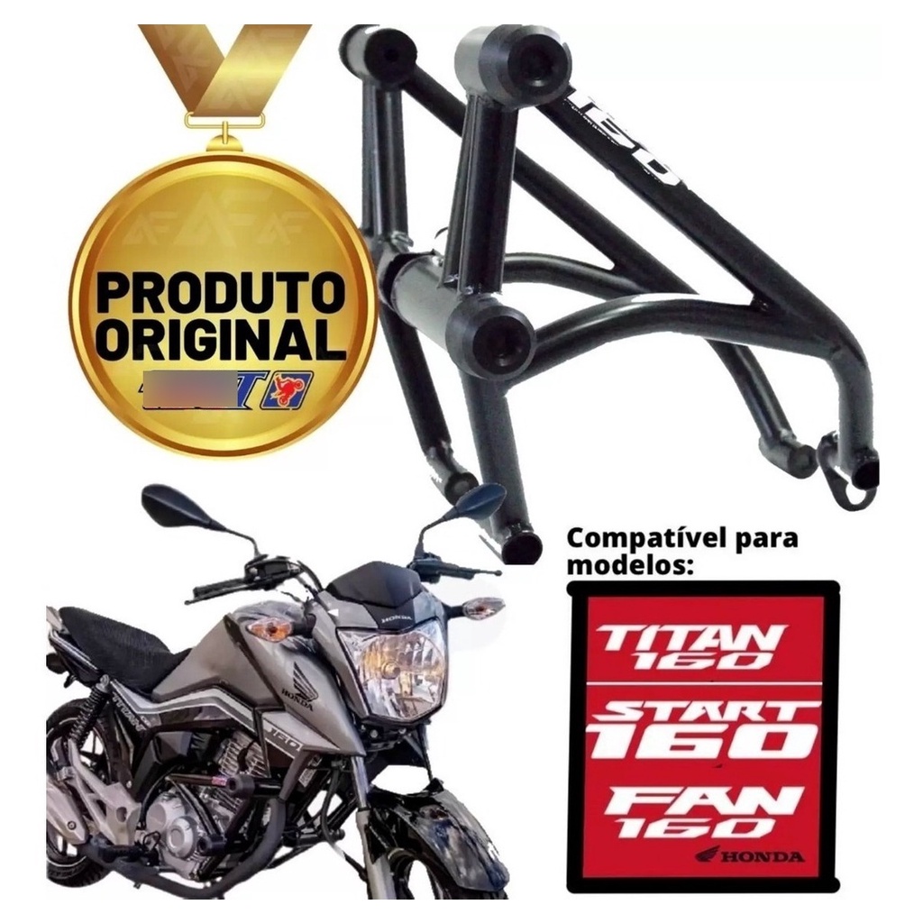 Protetor de Motor e Carenagem Stunt Race Titan 160 Fan 160 Street