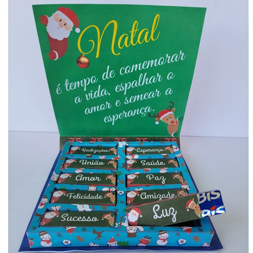 Kit Bis Personalizado Natal Mod 02