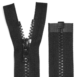 Zíper Trator Dentão Extra Forte 70-75-80cm Para Jaqueta Blusa De Frio E Outros 5 Unidades