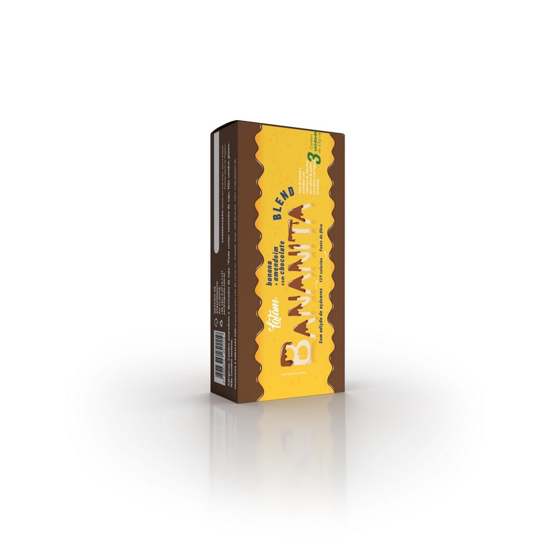 Bananita Blend - Banana E Amendoim Com Chocolate Zero Açúcar - Latam ...