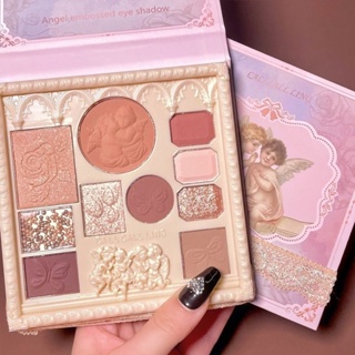 Paleta De Sombra De Olho De Anjo/Amendongo Nude Com Corte De Destaque Multifuncional em Oferta na Shopee