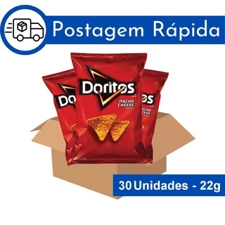 Kit 30 Doritos Queijo Nacho - 22g