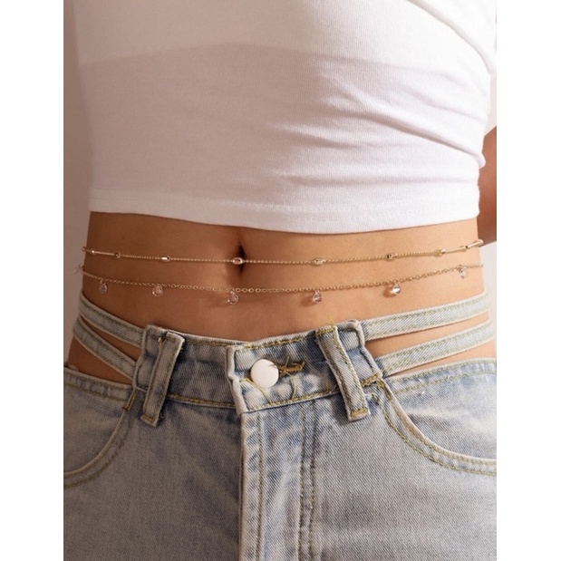 Body chain corrente de cintura feminina