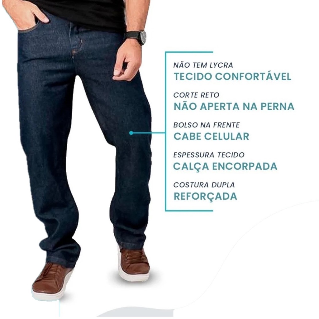 Calça jeans best sale para serviço