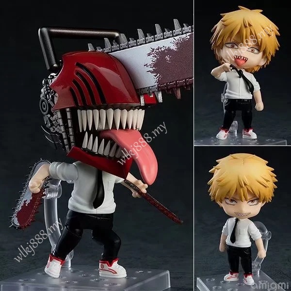 Kit 2 Bonecos Chainsaw Man Anime Motosserra Novos Promoção - Hype