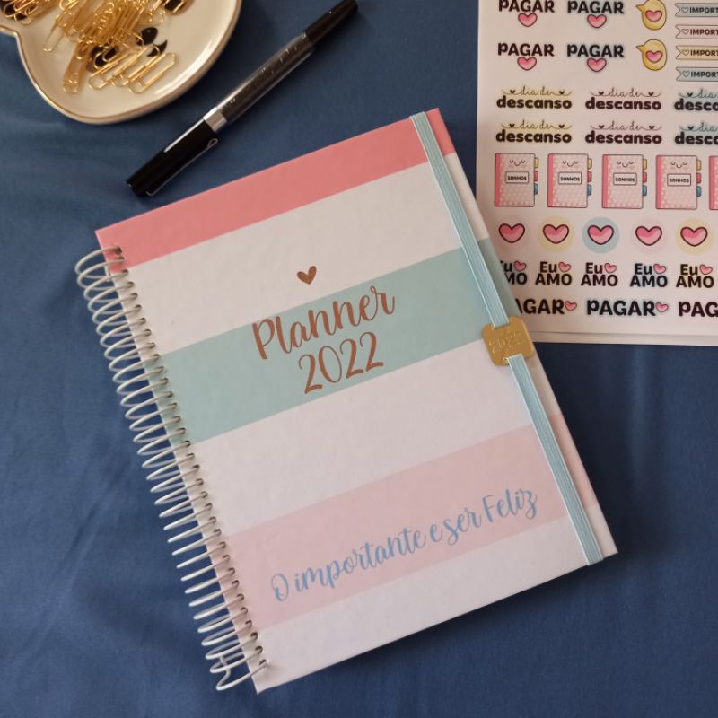 Planner 2025 personalizado Shopee Brasil