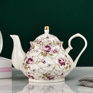 Portátil criativo jogo de chá de cerâmica estilo europeu, um bule