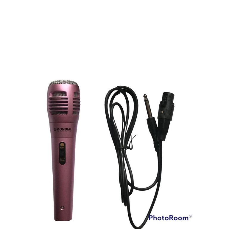 Microfone Dvd Karaoke Rosa Original | Shopee Brasil