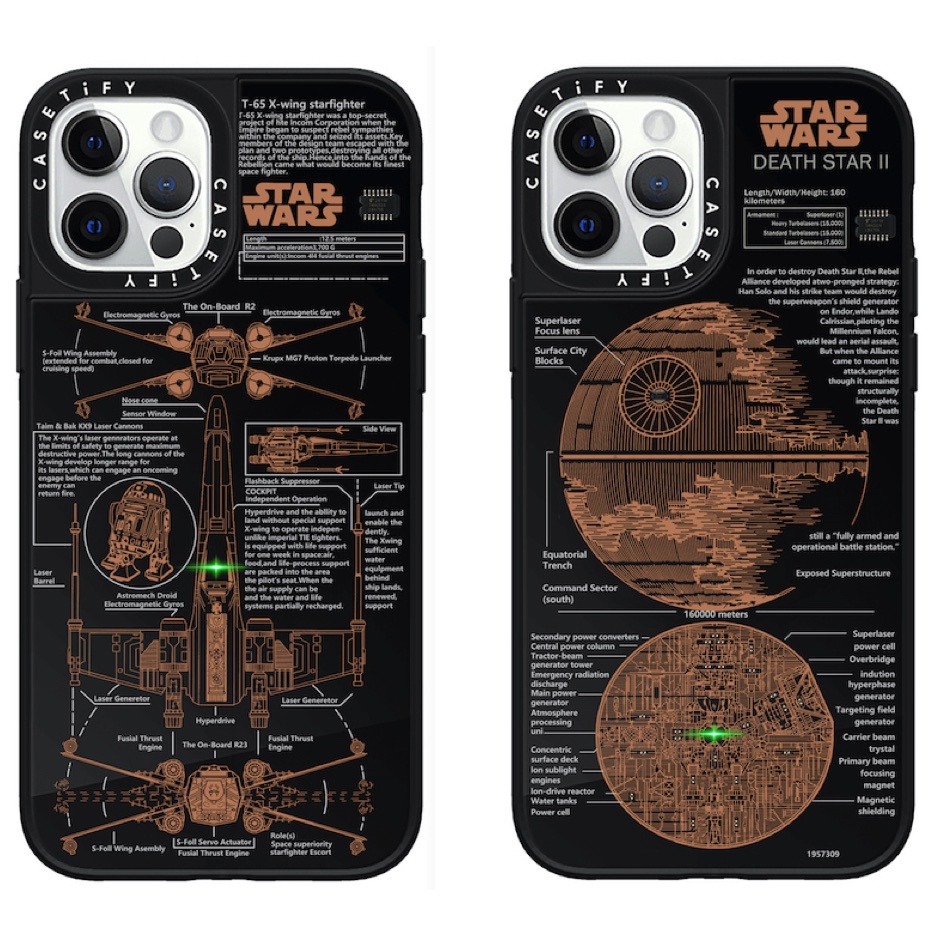 Star Wars Guerra nas Estrelas Casetify Dura Capa para iPhone 15 14 13 12 11 Pro Max Plus, Case Cobertura Protectora