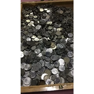1 kg de moedas de aço do Brasil 1967 a 1993