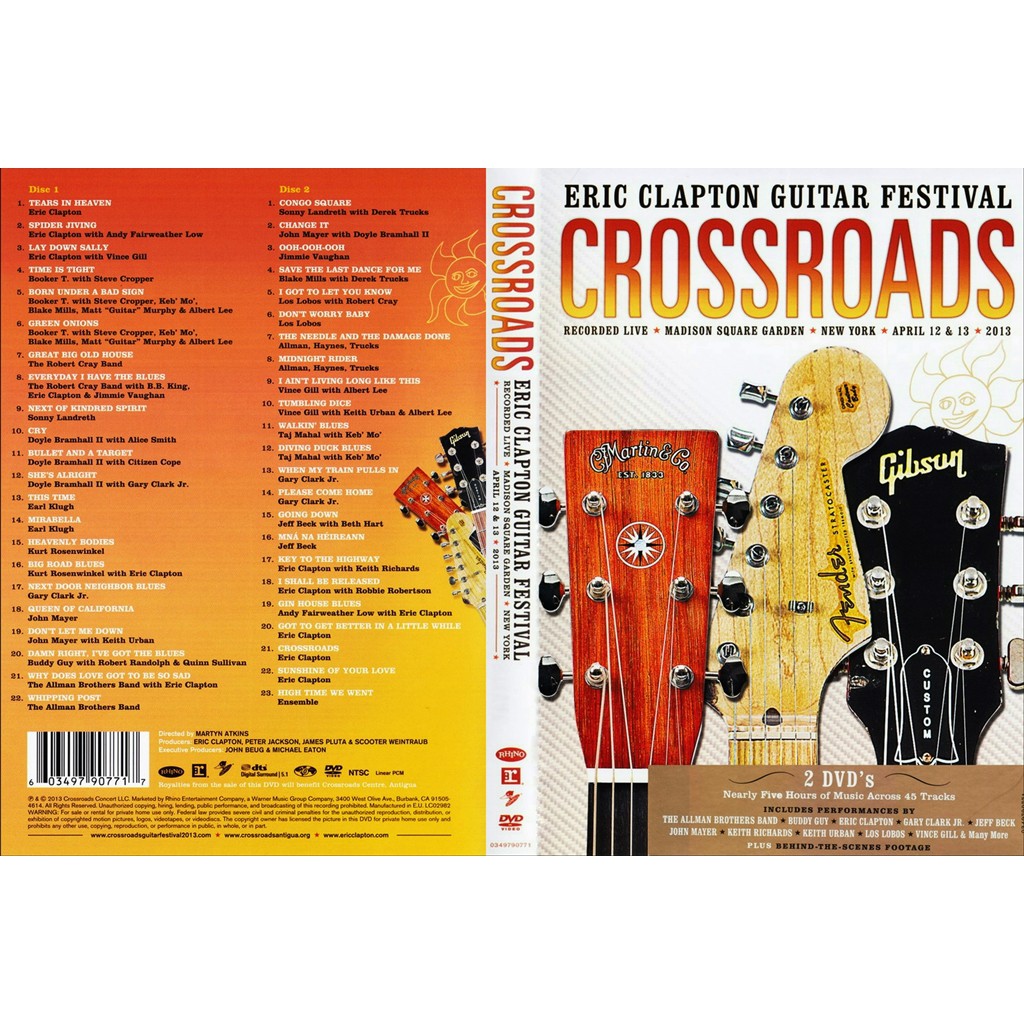 Eric Clapton - Crossroads Guitar Festival 2013 | Shopee Brasil