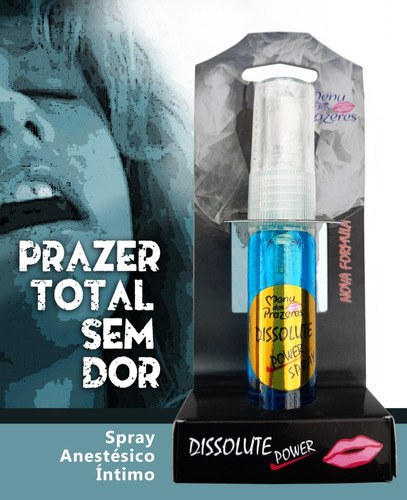 Gel Spray Lubrificante Íntimo Anestésico Sem Dor | Shopee Brasil