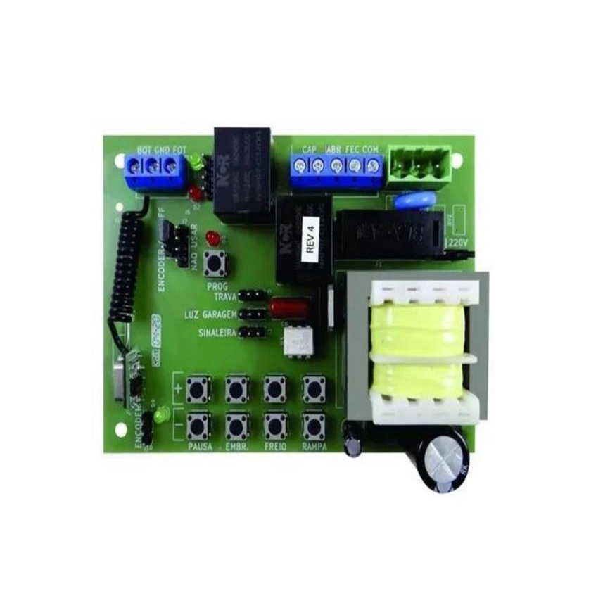 Placa Central Motor De Portao Universal Agl Ccmd-d Flex | Shopee Brasil