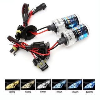 2PCS 35W HID XENON BULB H1 H3 H7 H8 H9 H11 HB3 HB4 881 Lâmpada H10 4300K 6000K 8000K 10000K SUPER Branco Farol Automático