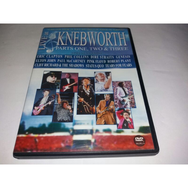 Dvd Duplo Knebworth Festival Live 1990 Pink Floyd, Dire Straits