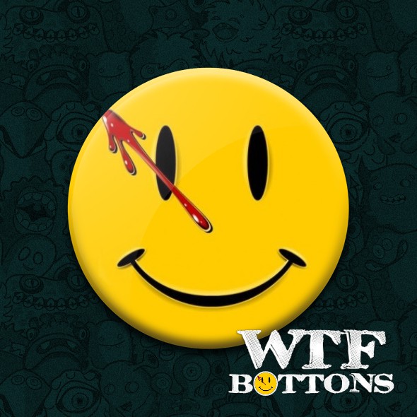 Botton ou Ímã Smile Comediante Watchmen