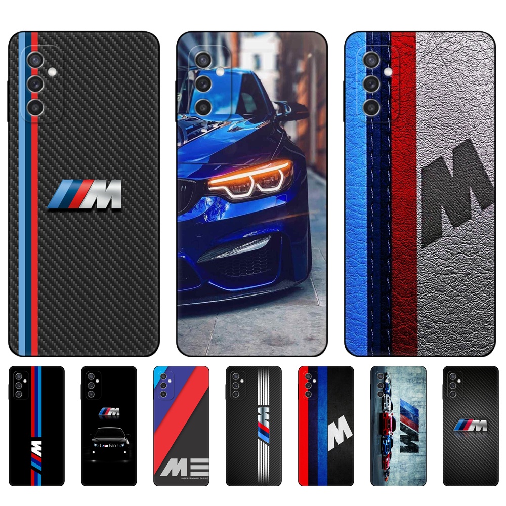 Capa De Silicone tpu Flexível Preta B-bmw M Listras design Para Samsung ...