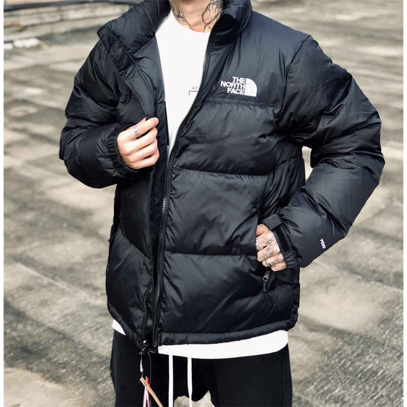 The North Face O Rosto Down Jacket 1996 Eua Versão Do Tnf Preto 700