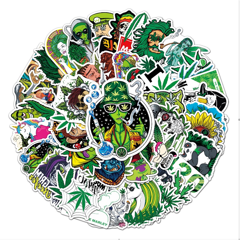 50pçs De Adesivos De Desenhos Animados Para Laptop