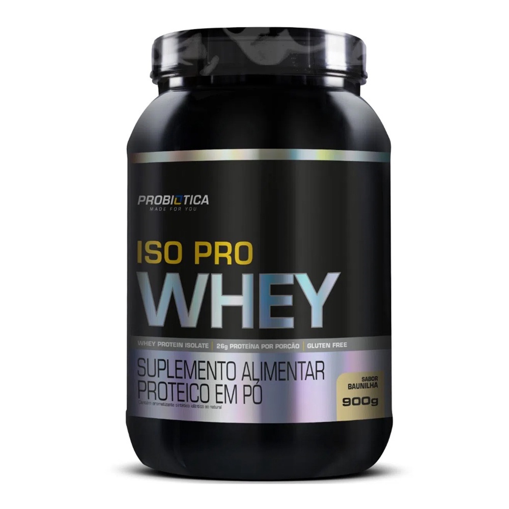 Iso Pro Whey Baunilha – Probiótica – 900g