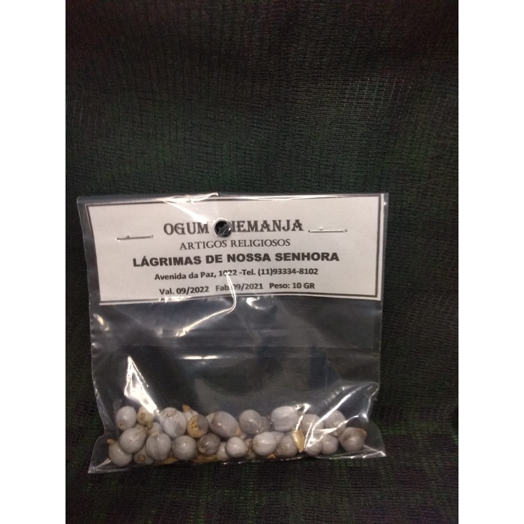 Semente Lagrimas de Nossa Senhora Shopee