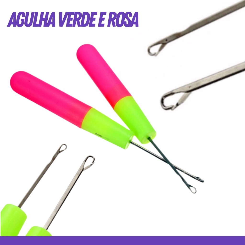 Agulha Para Crochet Braids Trava Gancho Original DIRETO DO IMPORTADOR