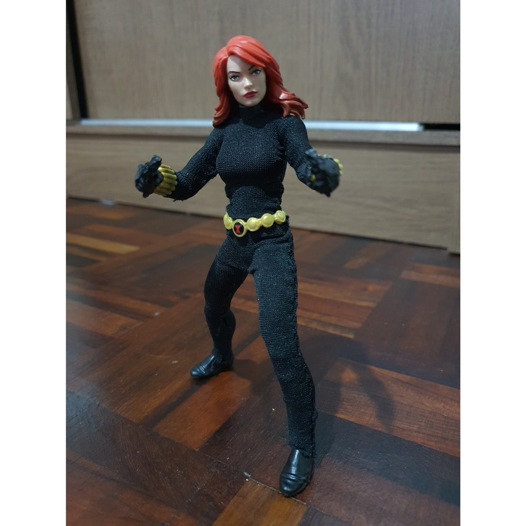 Black Widow - Viuva Negra - Marvel Legends Vintage - com roupa de tecido  estilo mezco one 12 | Shopee Brasil